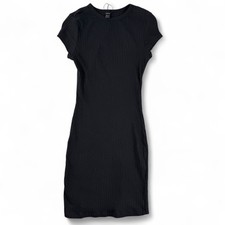 Shein Womens Black Bodycon Dress Size S Stretch