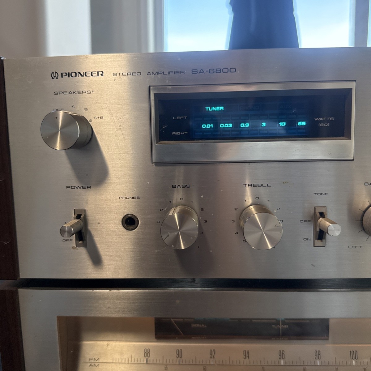 Pioneer SA-6800 Stereo Integrated Amplifier TX6800 TUNER | eBay