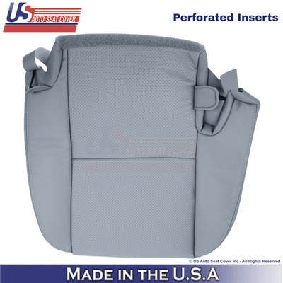 2007-2013 Fits Toyota Tundra Leather Perf. Rear Right Bottom Seat Cover Graphite