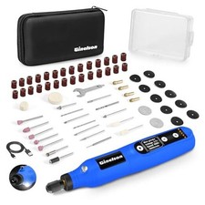 Cordless Rotary Tool, 5 Variable Speed Mini Rotary Tool Kit with 70 Blue