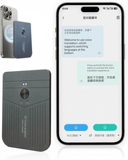 AI Language Translator Device, 138 Languages Supported, Magnetic Design,Easy to
