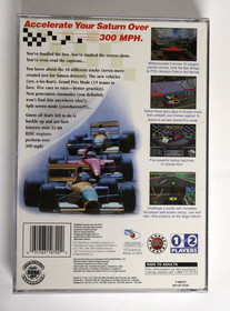 Virtua Racing (Sega Saturn, 1995) CIB - Manual + FOAM - Scratch Free Disc 🌟
