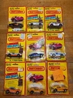 1980s Matchbox Race Cars & Muscle Cars Lot of 9 Vintage New in Packages Die Cast