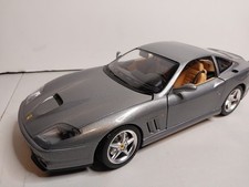 Bburago 1:18 Silver 2002 Ferrari 550 Maranello.