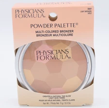 Physicians Formula Powder Palette Multi-Colored Bronzer Light 3869 0.3 oz Makeup