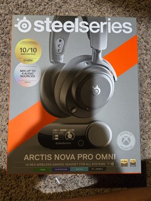 SteelSeries Arctis Nova Pro Omni Wireless Headset Black NEW