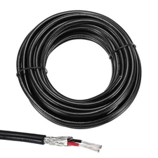 UL2464 Shielded Cable 22AWG 7.6m(25 Ft) 2 Conductor CNC Wire