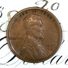 * 1909-S VDB * CHOICE VF+ LINCOLN WHEAT PENNY * FROM ORIGINAL COLLECTION