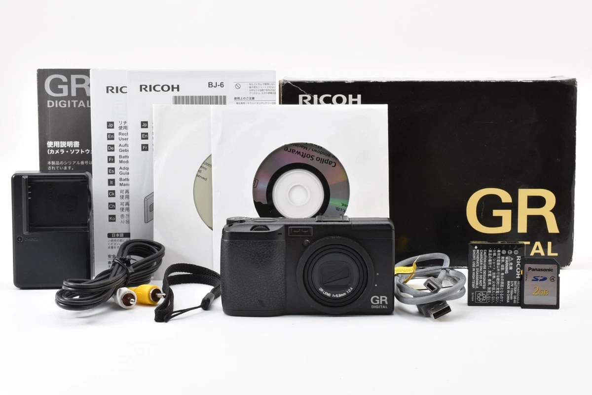 Ricoh GR Digital Cameras 8-9.9 MP Maximum Resolution for sale | eBay