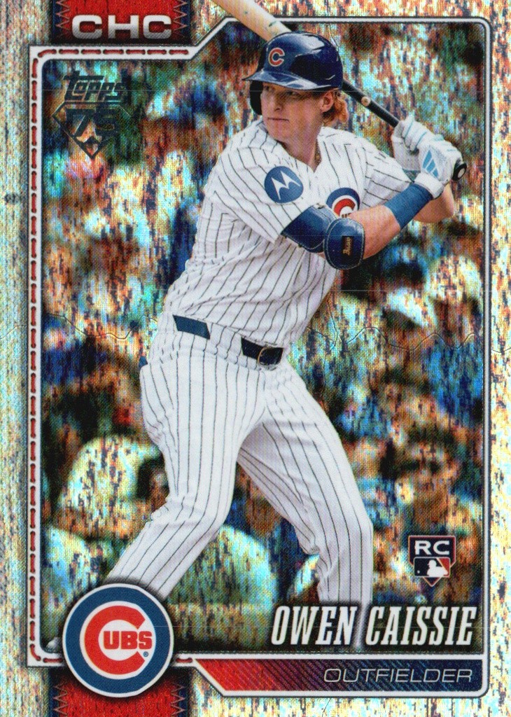 2026 Topps #233 Owen Caissie Holo Foil