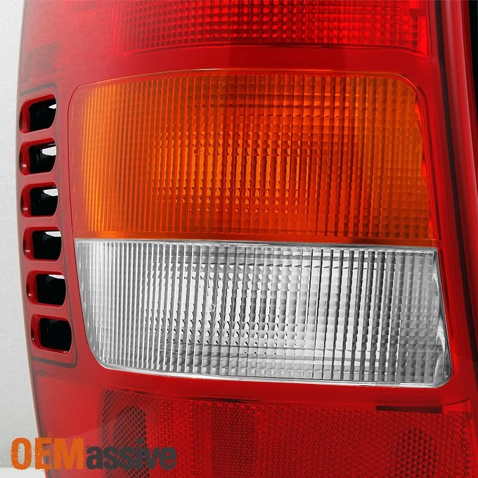 Luzes traseiras âmbar vermelhas Fit 99-04 Jeep Grand Cherokee substituição L + R - Imagem 4 de 4