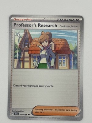 Professor's Research Prof. Juniper 085/086 Black Bolt