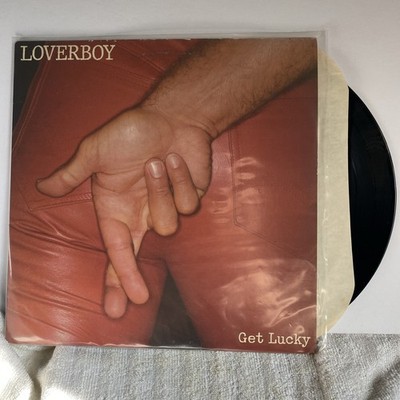 Loverboy Vinyl LP - Get Lucky - 1981 Columbia Records 