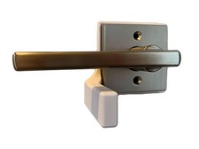 Pet Proof Door Lever Lock - No Adhesive Child Proof Door Lever Lock for Cats ...