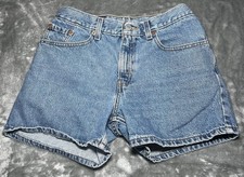Levi's Shorts Girls Size 7 JR Light Blue Vintage Denim