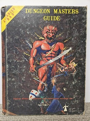 Dungeons Master Guide By Gary Gygax - Revised Edition Dec 1979