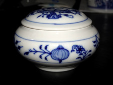 MEISSEN Zwiebelmuster formschöne Deckeldose -/ Dose mit Deckel 7,5 cm in 1.Wahl