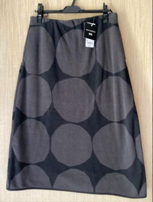 Uniqlo x Marimekko 2024 Women Fleece Skirt S-XXL Black Gray Beige