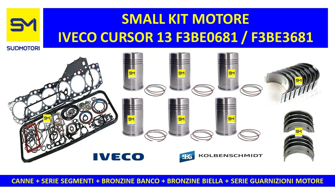 Small Set Engine Cursor 13 Iveoc Stralis F3BE0681 F3BE3681  