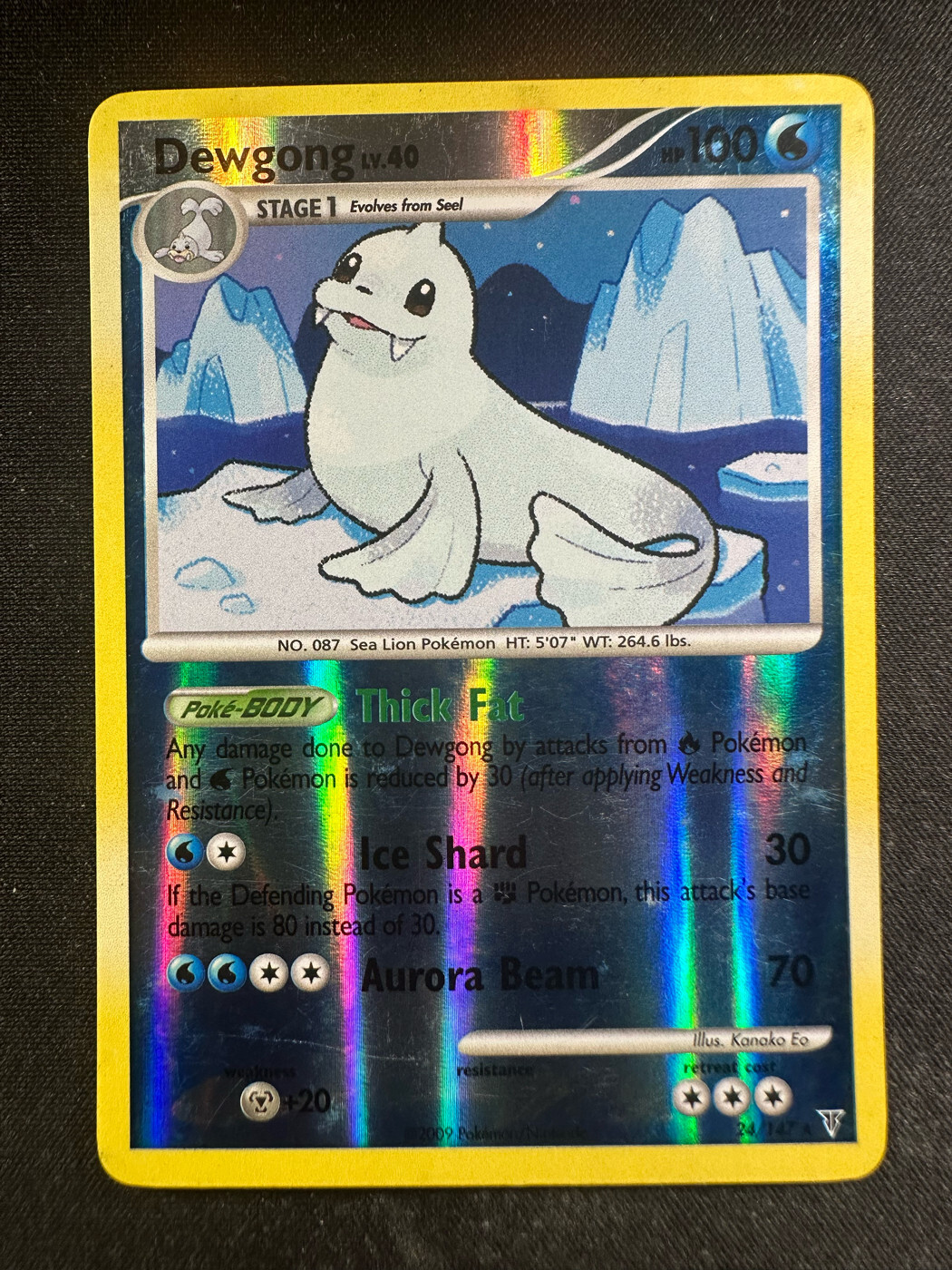 Pokemon TCG 24/147 Dewgong Supreme Victors Reverse Holo LP