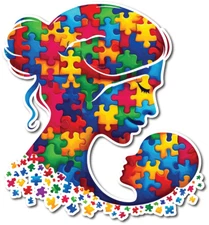 Autism Awareness Vinyl Decal, Car Window Laptop  Sticker vinyl decal