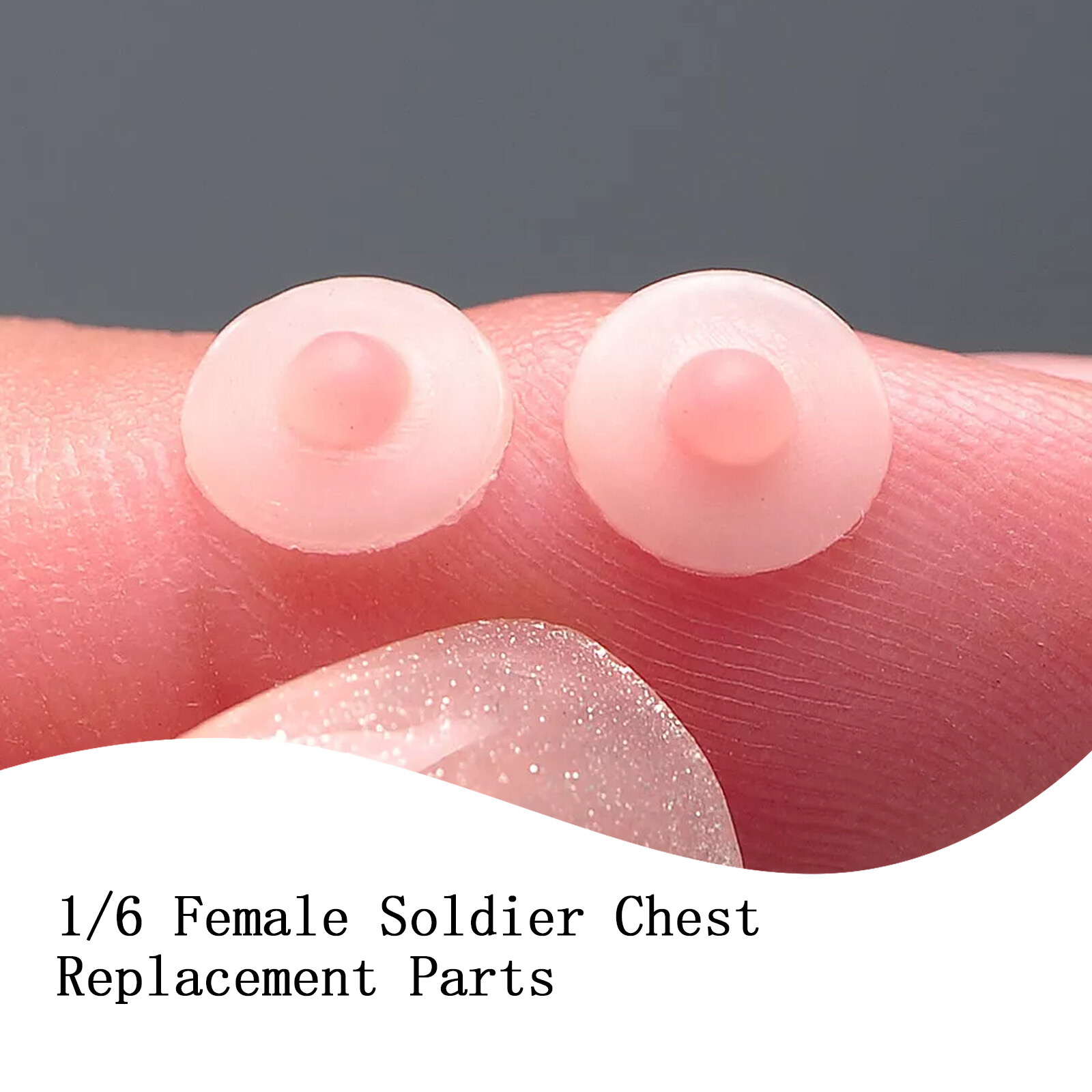 1:6 Female Big Huge Breast Chest Patches Accessories For 12''PH TBL Figure Body