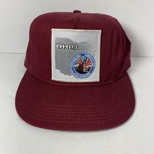 Vintage Ohio DAV Disabled American Veterans Hat Cap SnapBack Made In USA