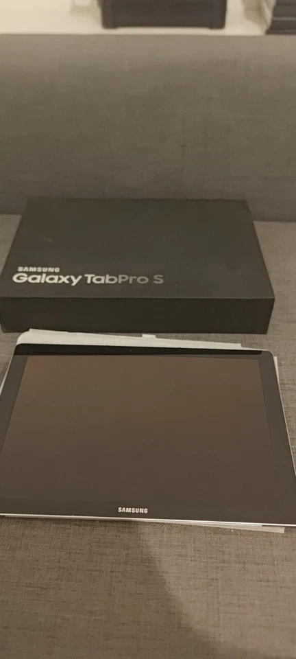 Samsung Galaxy Tab Pro S 12" 128GB WLAN Tablet - Schwarz, SM-W703 OVP - Bild 2 von 4