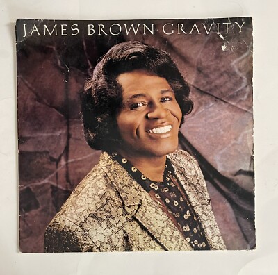 Vintage 1986 James Brown ''Gravity'' LP - Scotti Bros. Records (Z 40380) NM 