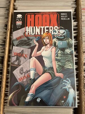 HOAX HUNTERS #1 TIM SEELEY 2012 image comics hack slash creator netflix option
