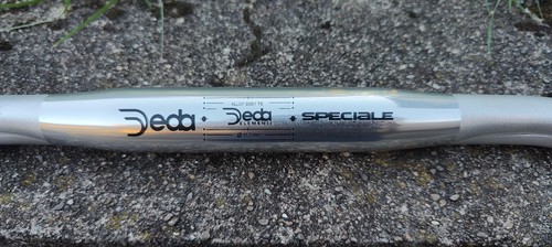 Manubrio Deda Elementi SPECIALE - Silver Polished - 31.7mm - size 42 - NOS - Foto 2 di 6