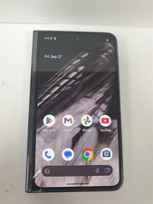 Google Pixel Fold 256gb Black G9FPL (Unlocked) Fully Functional DF1540