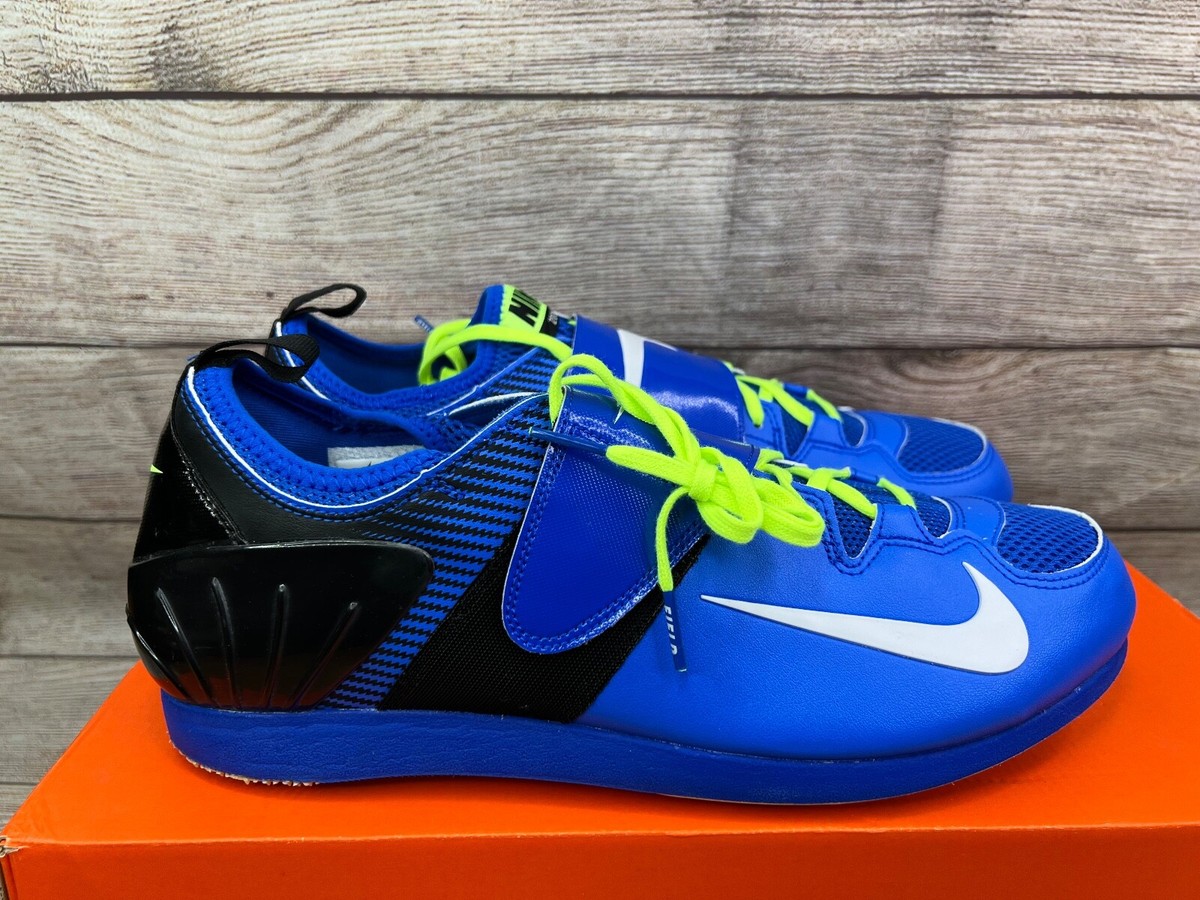 Nike Zoom PV II Pole Vault Track & Field Spikes Blue Size 12.5