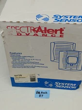 System Sensor SPW Wall Speaker White, NEW-Old Stock