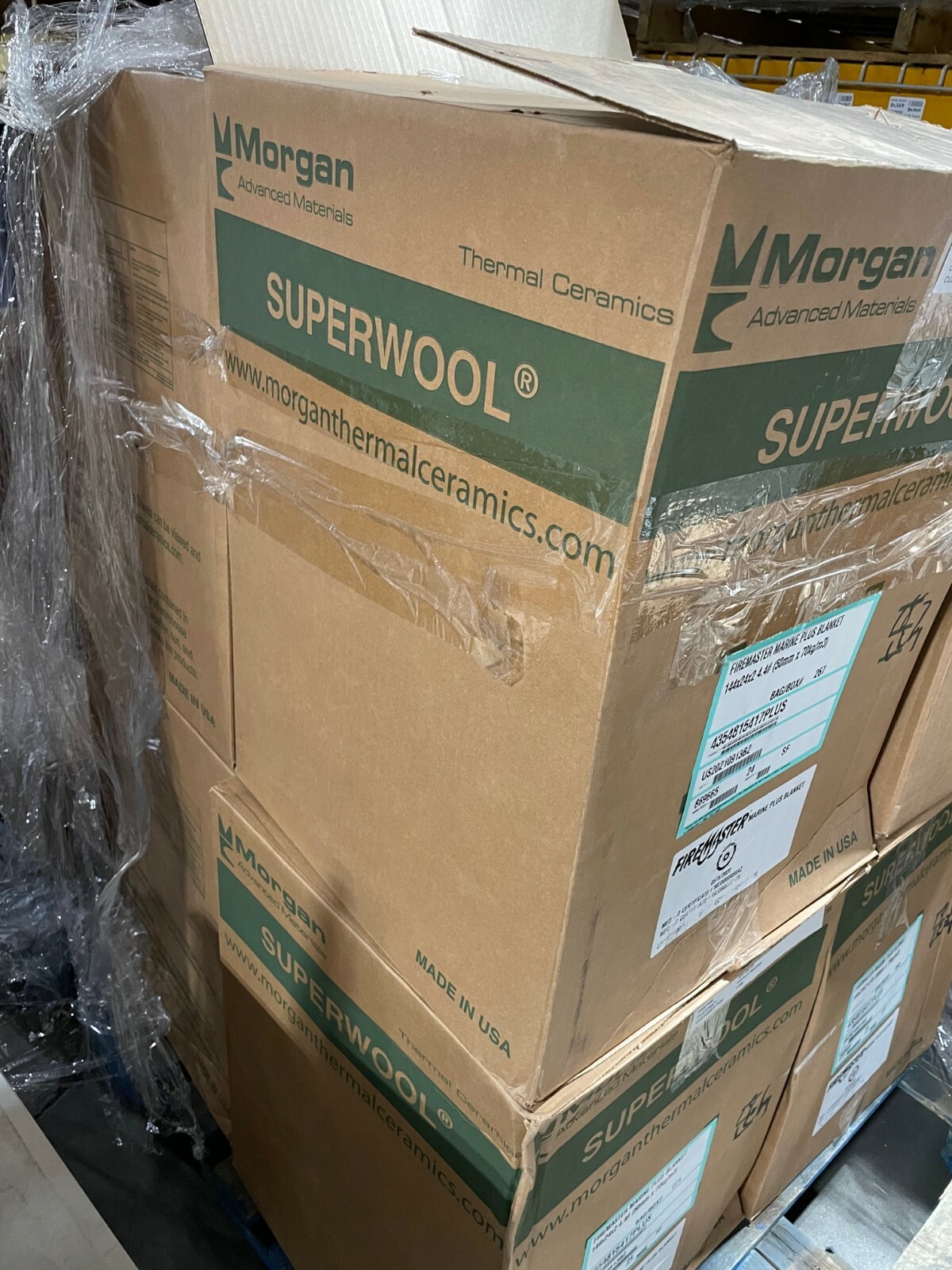 Thermal Ceramics SUPERWOOL Firemaster Marine Plus Blanket 2"x24