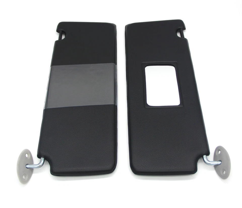 Se adapta a parasoles de vinilo negro para Toyota Tacoma / Hilux 1995-2001 Foto 3 de 4