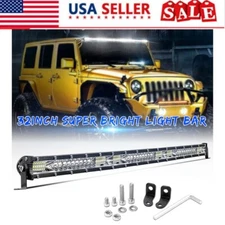 NEW 30inch Slim LED Light Bar Spot Flood Combo Work Offroad SUV Boat Driving ATV