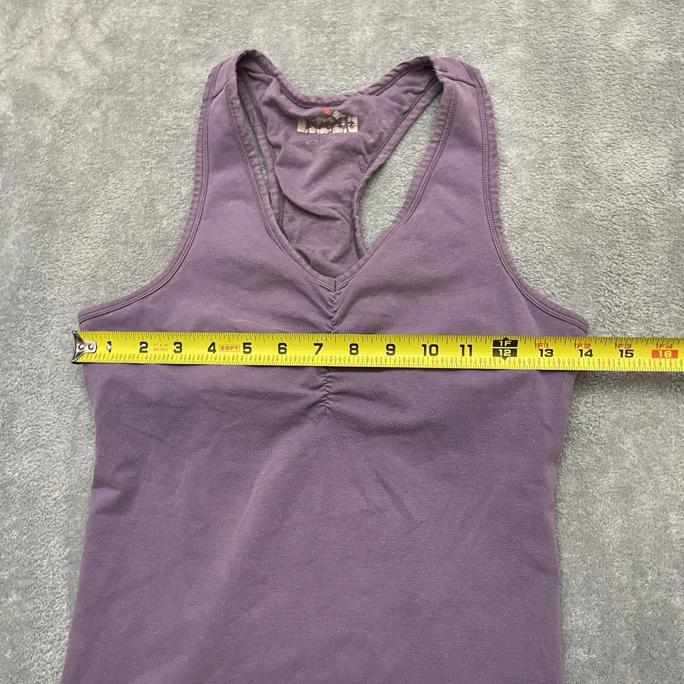 Camiseta sin mangas Kavu para mujer, sujetador incorporado púrpura talla XS Foto 3 de 4