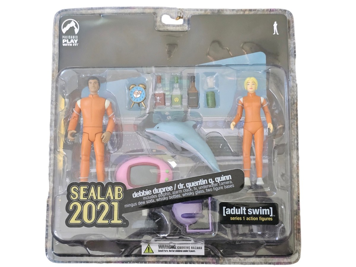 Palisades Adult Swim Series 1 Action Figures Sealab 2021 Debbie