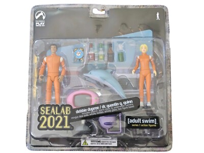 Palisades Adult Swim Series Action Figures Sealab 2021 Debbie Q  Quinn
