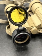 Pair M24 Binocular Objective Lens Flip Up Cover - Yellow