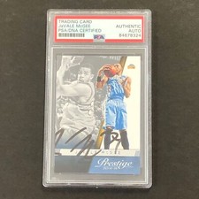2014-15 Panini Prestige #62 JaVale McGee Signed PSA Slabbed Nuggets