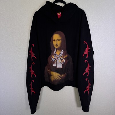 Westside Gunn Hoodie Mens XXL Mona Lisa Fashion Rebels Virgil 