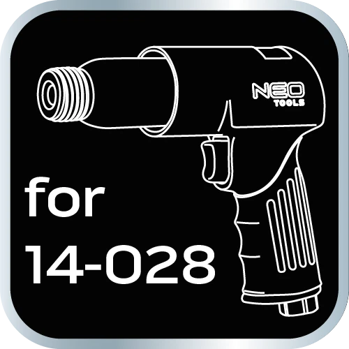 Burins pour marteau pneumatique, 5 pièces. - Photo 3/4