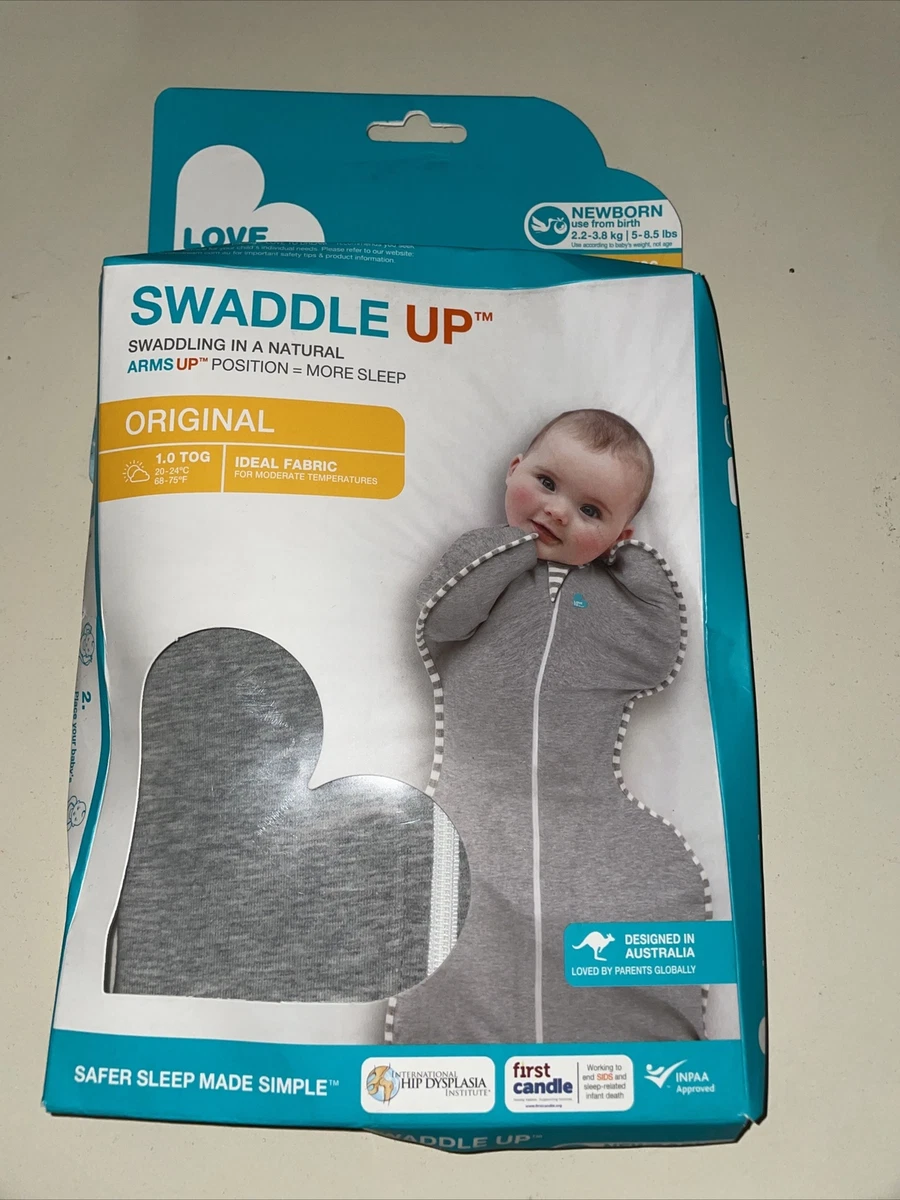 Swaddle Up Transition Bag Original newborn 5 8.5 lb GRAY NEW in