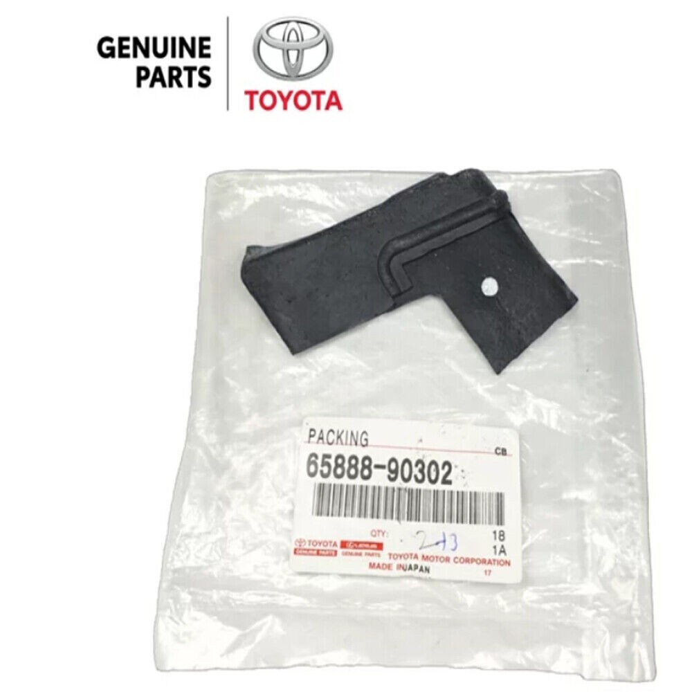 For TOYOTA LAND CRUISER FJ BJ FRONT DOOR CORNER SEAL RUBBER TRIM