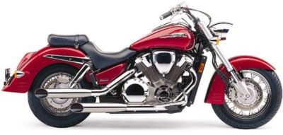 Cobra Slip-On Slashcut Exhaust for Honda VTX1800F 2005-2008