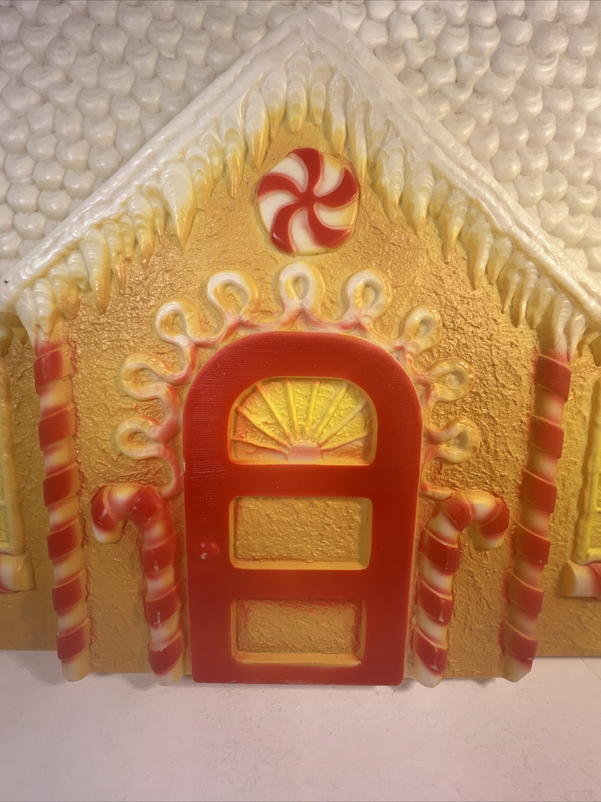 Don Featherstone Gingerbread House Blow Mold Light Display Vintage 1994