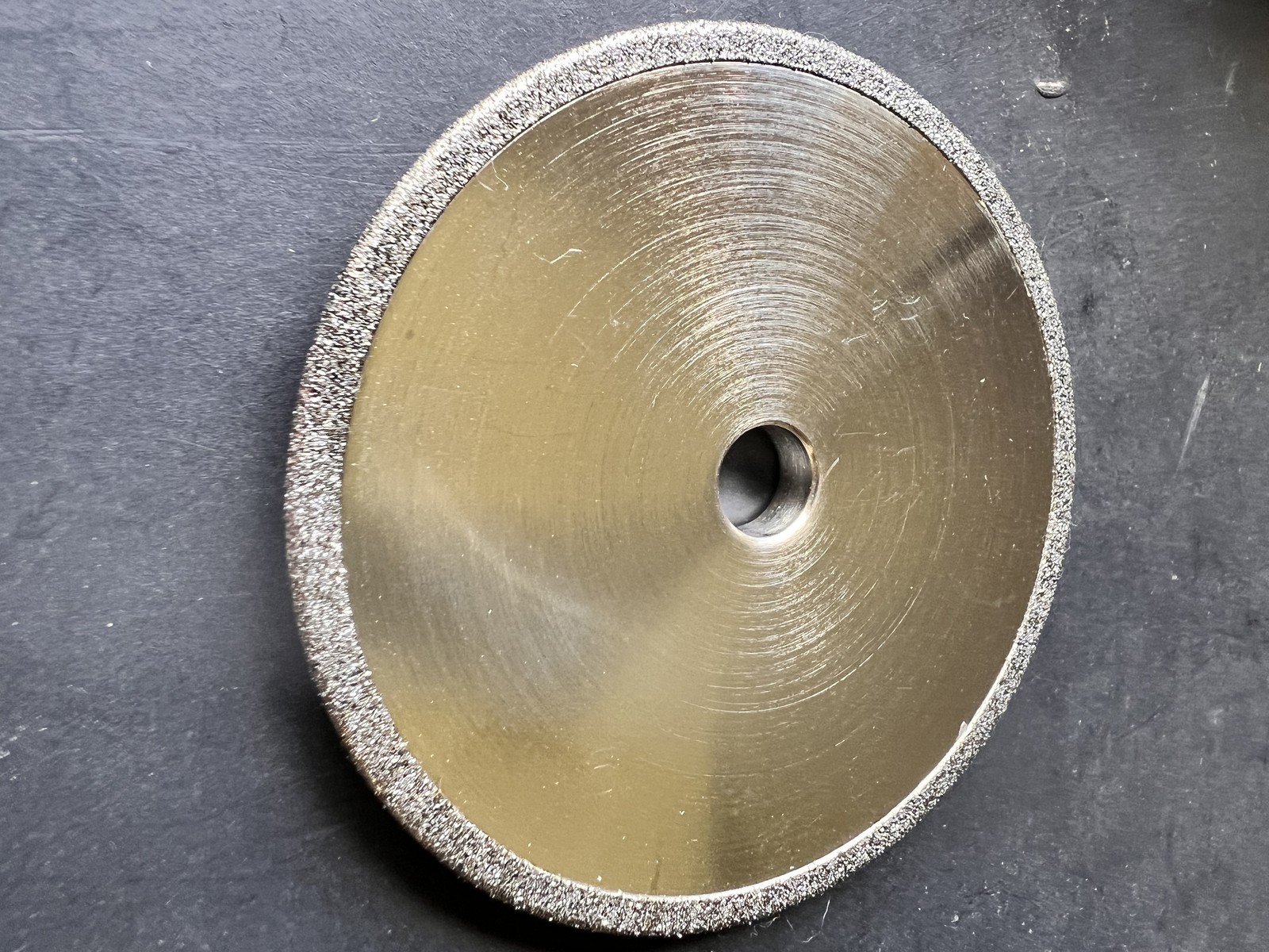 3 TURNER TOOLING  3" x .250 x .375  R= .047 E-PLATED AMBER CBN ABRASIVE WHEELS