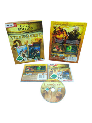   Titan Quest ( Gold Edition ) - (PC DVD Spiel) (DE) OVP THQ  BIG BOX  Eurobox 